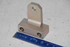 Halter, Lagerbock, Aluminium 