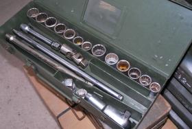 Ratschenkasten, Steckschlüsselsatz 3/4" 