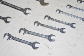 Doppel Maulschlüssel, abgewinkelt, zöllig SW 5/32