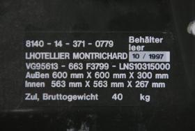 GFK - Kiste, Transportbehälter 