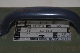Trafo, Handlampentrafo 220 / 42 V 