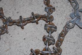 Schneeketten, Gleitschutzkette, 10 R 22,5, Zwilling 