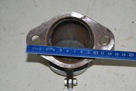 Auspuff Endstück mit Deckel 