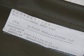 Schutzabdeckung f. Scheibe 