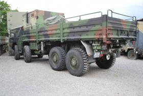 MAN 10t mil glw mit Kran 