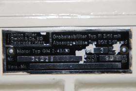 Absauggebläse mit Elektromotor 