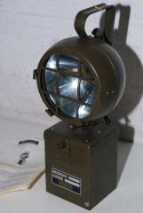 Bundeswehr Handscheinwerfer mit Zubehör 