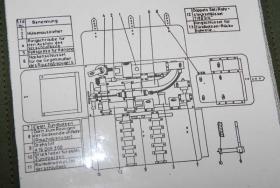 Tasche, Tragetasche, Werkzeugtasche f. Kanone 105mm 