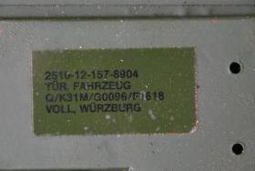 Tür für Kofferaufbau 