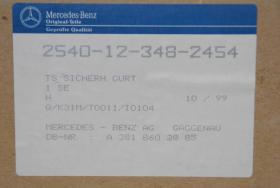 Teilesatz Sicherheitsgurt DB 