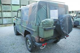 Mercedes 250GD "Wolf" mit EBS Splitterschutz 