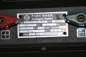 Batterieladegerät Frako Typ E 12-24 