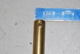 Zylinderstift, Messing, D = 12 mm 