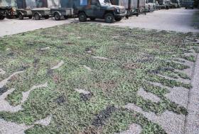 Bundeswehr Tarnnetz 10,2 x 10,2 m 