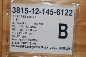 Krangeschirr Seillasche 6-fach 