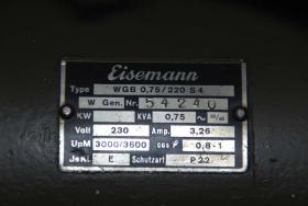 Stromaggregat, 0,75kw, 220V 