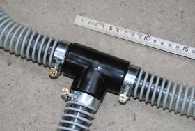 Schlauch, Wasserschlauch, Wasserverteiler 