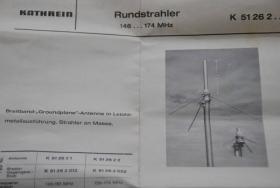 Antenne, Rundstrahler, KATHREIN, 156-174 MHz 