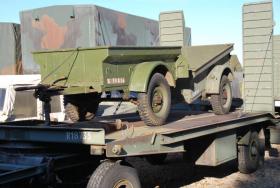 1-Achs Anhänger belg. Armee für Iltis Bombardier 
