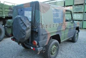 Mercedes 250GD "Wolf" mit EBS Splitterschutz 