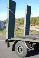 Lkw Tiefladeanhänger 7t mit Auffahrrampen 