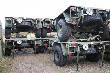 Lkw Anhänger 1t Bundeswehr 