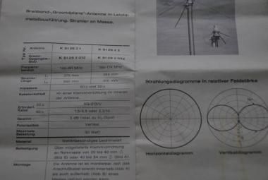 Antenne, Rundstrahler, KATHREIN, 156-174 MHz 