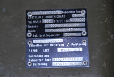 GFK - Kiste, Transportbehälter 