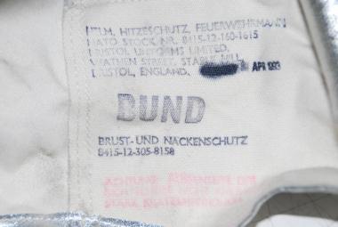 Hitzeschutzanzug Feuerwehr, metallisiert 