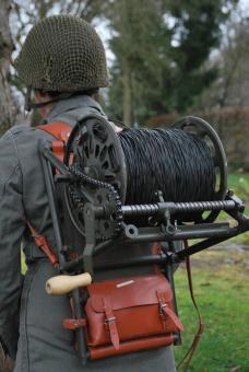 Kabelspulgerät, handbetrieben 