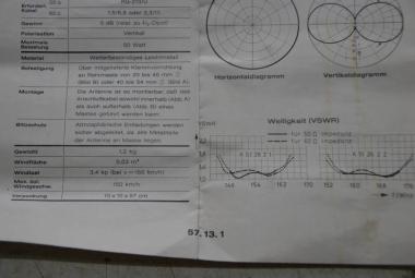 Antenne, Rundstrahler, KATHREIN, 156-174 MHz 